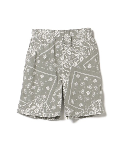 BEAMS mini パンツ バンダナ柄 ショートパンツ 2025SS（90
