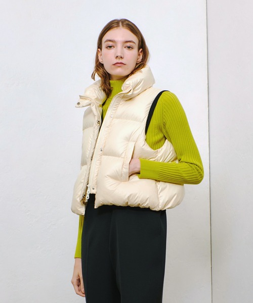 allureville（アルアバイル） ダウンベスト 2 ホワイト レディース