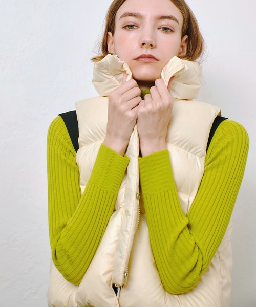 allureville（アルアバイル） ダウンベスト 2 ホワイト レディース