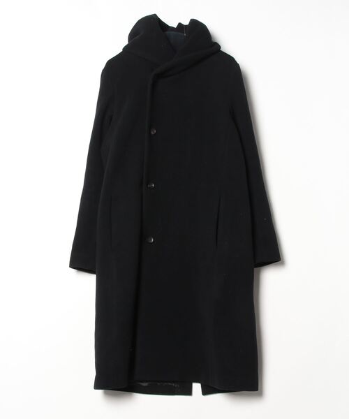 wjk メンズロングコート wjk コート LARGE ブラック メンズ : ZOZOTOWN Yahoo!店 - 通販