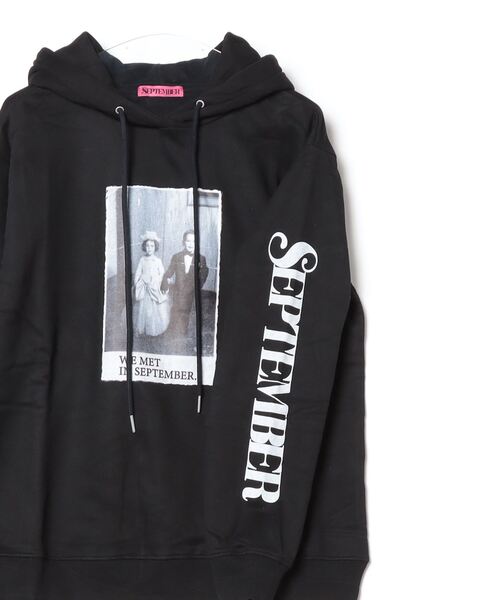 SEPTEMBER（セプテンバー） パーカー 「」photo hoodie レディース