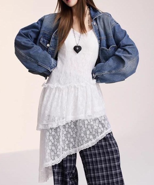 ❤️25新作 新品♡ SelfPortrait 紺色花柄キャミワンピース♡　F59 KOEISTORE ワンピース レディース 春 夏 春夏 黒 花柄ワンピース