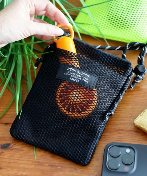 LAKOLE（ラコレ） ショルダーバッグ バッグ メッシュミニショルダー