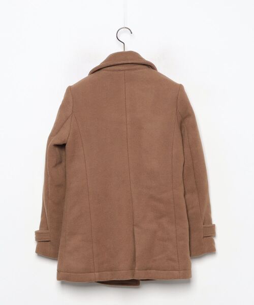 トゥデイフル コート36 ブラウン ウール混合ブラウンピーコート TODAYFUL 「TODAYFUL」 ピーコート 36inch ブラウン レディース