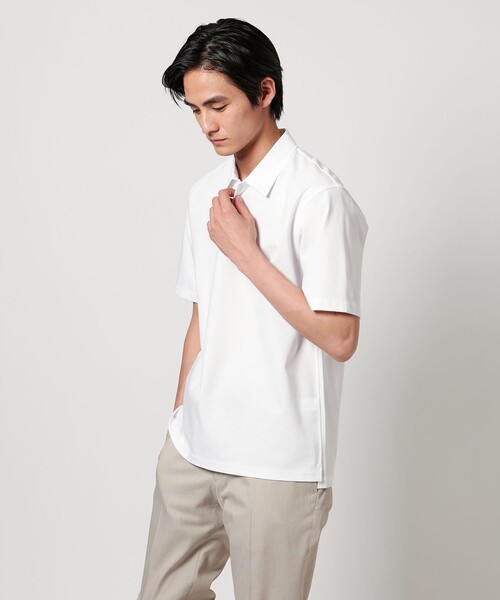 UNITED ARROWS ポロシャツ ポンチ UA COZY -抗菌防臭・接触冷感