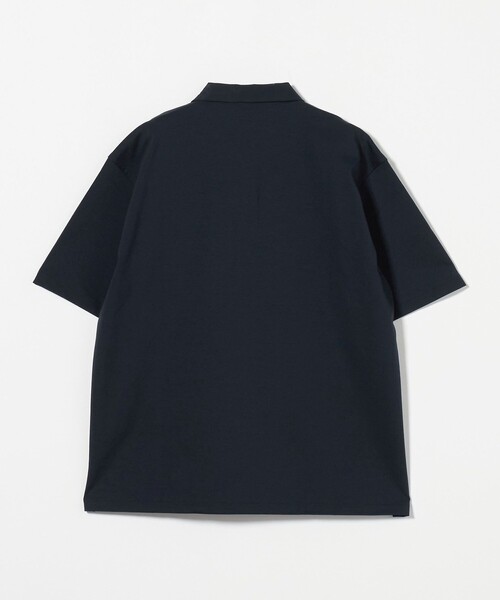 ニットポロシャツ UA COZY ーウォッシャブル・抗菌防臭ー NAVY UNITED ARROWS ポロシャツ ショートスリーブ ニットポロシャツ