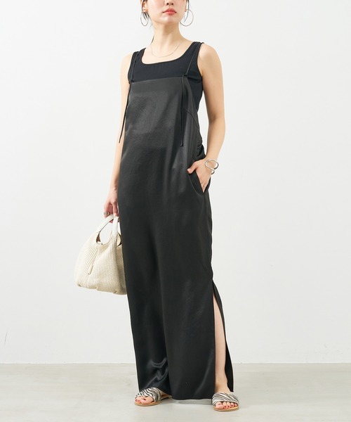 MICA&DEAL ワンピース バックリボンキャミワンピース : ZOZOTOWN