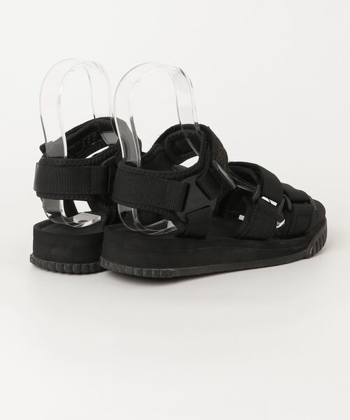 「SHAKA」 フラットサンダル 23cm ブラック レディース_画像2