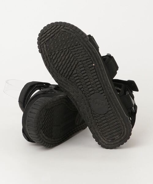「SHAKA」 フラットサンダル 23cm ブラック レディース_画像3