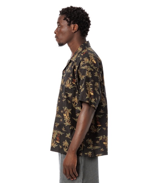 Sandinista シャツ Open Collar S/S Shirt / 開襟柄シャツ