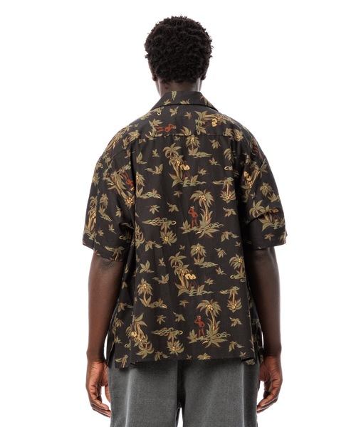 Sandinista シャツ Open Collar S/S Shirt / 開襟柄シャツ