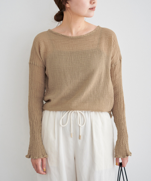 Les Ateiiers Francais de Confection ブラウス IENA ブラウス シャツ LES ATELIERS FRANCAIS DE CONFECTION
