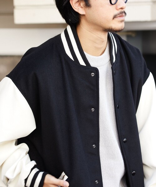 「FREAK'S STORE」 スタジャン SMALL ブラック メンズ_画像6