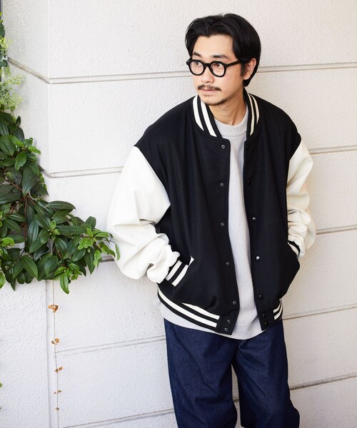 FREAK'S STORE（フリークスストア） スタジャン SMALL ブラック メンズ