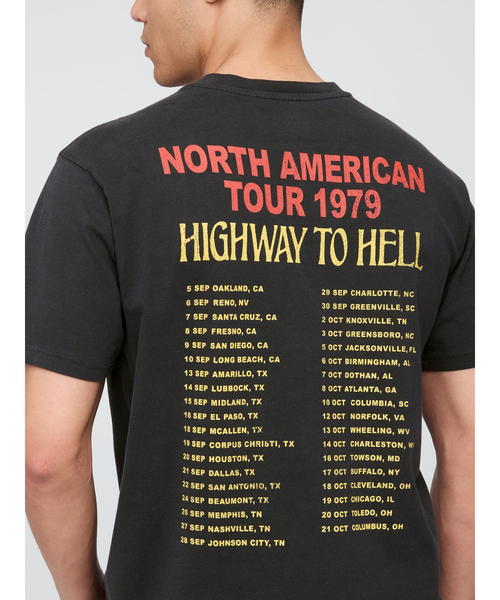 GAP（ギャップ） tシャツ ○AC/DC 1979 ツアー リラックス