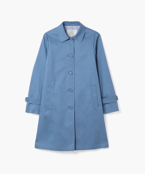 新品コート38 To ★b. by agnes b. To b. by agnes 「To b.」 ノーカラーコート 38 ホワイト レディース