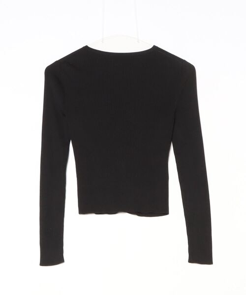 「TOCCA」 ニットカーディガン X-SMALL ブラック レディース