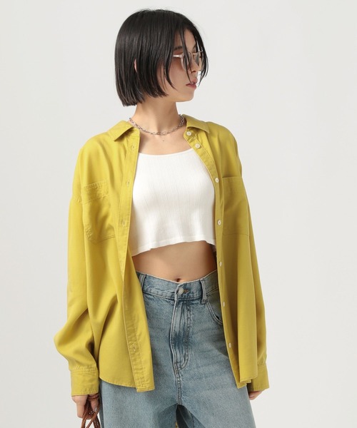 BAYFLOW（ベイフロー） ブラウス シャツ 2WAYスタンダートシャツ