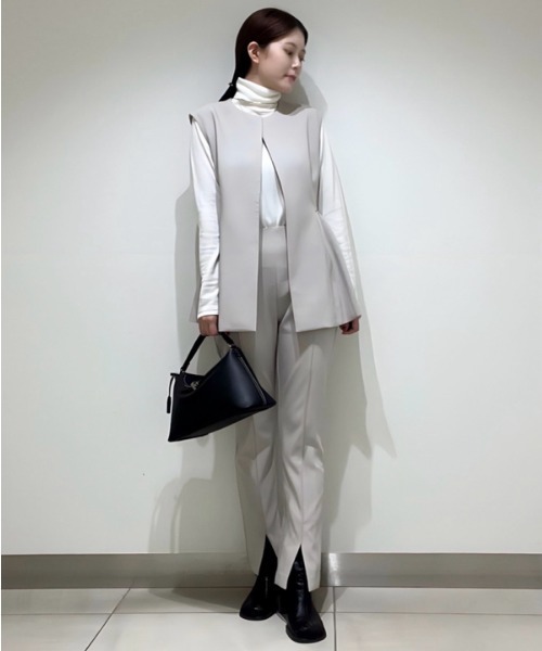 Mila Owen 「Mila Owen」 セットアップ 00 グレー レディース Mila Owen 「Mila Owen」 セットアップ 00 グレー レディース