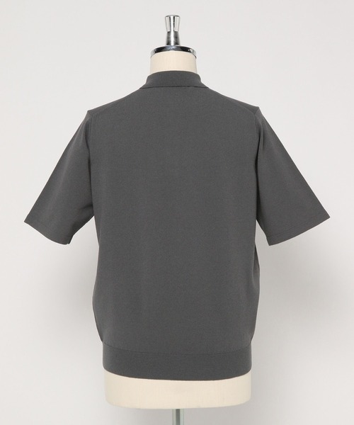 「GLOBAL WORK」 半袖ニット SMALL ブラック メンズ