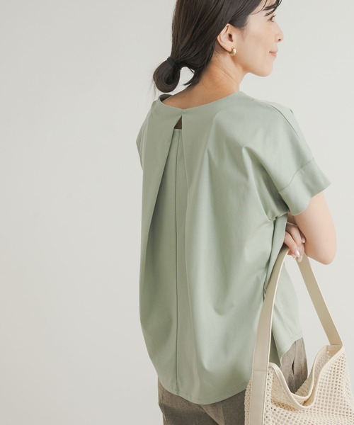 「URBAN RESEARCH DOORS」 半袖カットソー MEDIUM ベージュ レディース