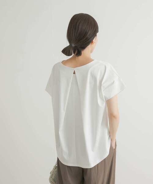 「URBAN RESEARCH DOORS」 半袖カットソー MEDIUM ベージュ レディース