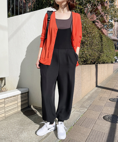スピックアンドスパン　サロペット38 Spick＆Span 「Spick & Span」 オーバーオール 38 ブラック