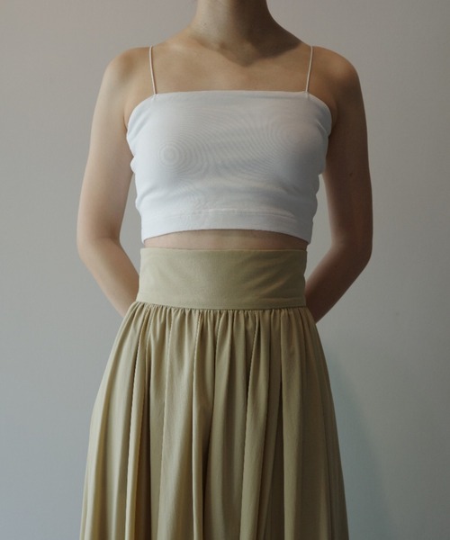 CLANE THIN CORD BANDEAU TOPS レディース