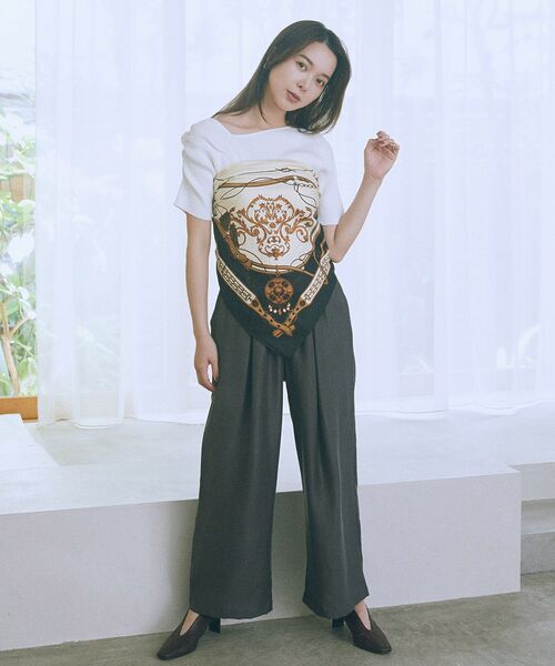 earth music&ecology スカーフ バンダナ 大判スカーフ レディース