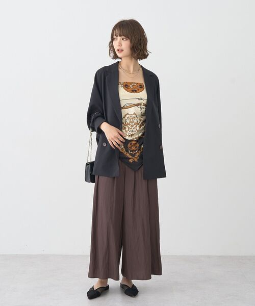 CCロゴ ブラック　大判スカーフ♡ 新品未使用 earth music&ecology（アース ミュージック＆エコロジー） スカーフ