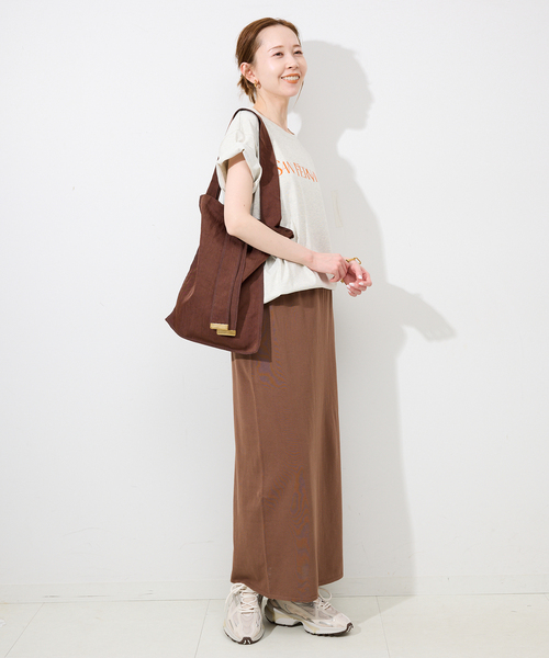 スローブイエナ　ITTI トートバッグ　ブラウン 追加3》ITTI/イッチ SLOBE別注 TOTE M（トートバッグ）｜SLOBE