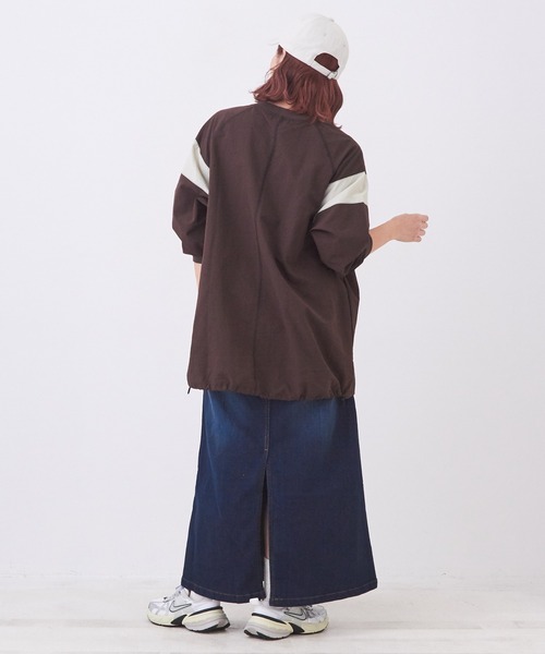 「CUBE SUGAR」 長袖シャツ M ブラウン レディース_画像8