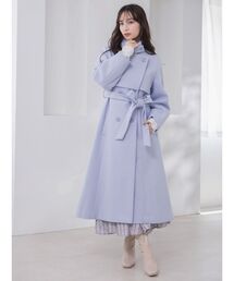 新品タグ付き dazzlin 2wayカラーレディコート dazzlin（ダズリン） トレンチコート コート 2WAYカラーレディコート