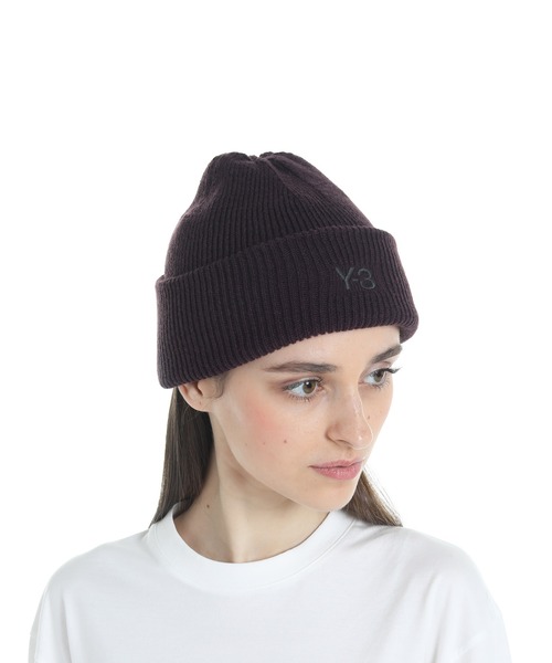 Y-3 ニット帽 ニットキャップ CL BEANIE メンズ レディース : ZOZOTOWN