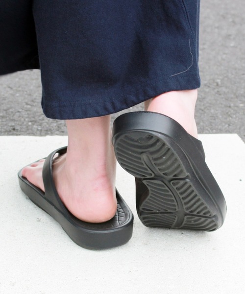 「MADDEN」 サンダル 37 ブラック メンズ_画像7