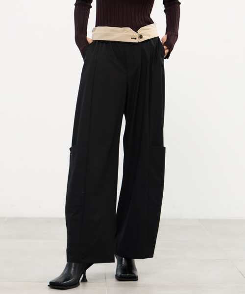 パンツ 「STUDIOUS/ステュディオス」 STUDIOUS（ステュディオス） スラックス パンツ 「STUDIOUS