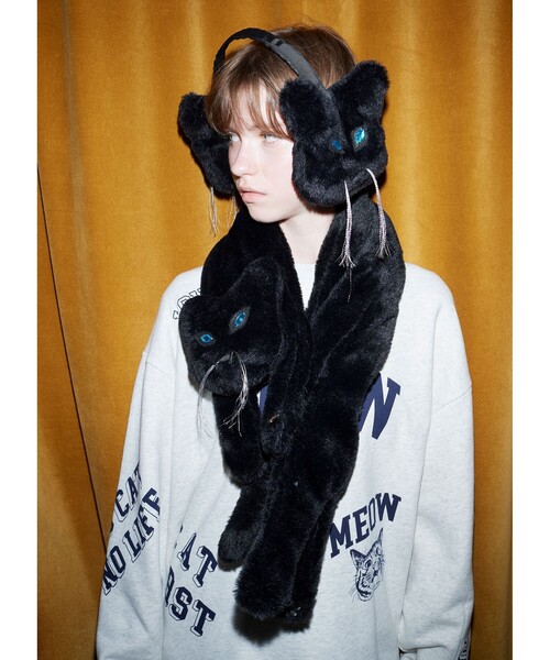 美品！　mmts 猫ティペット 猫ティペット（マフラー）｜mmts（マミタス）のファッション通販