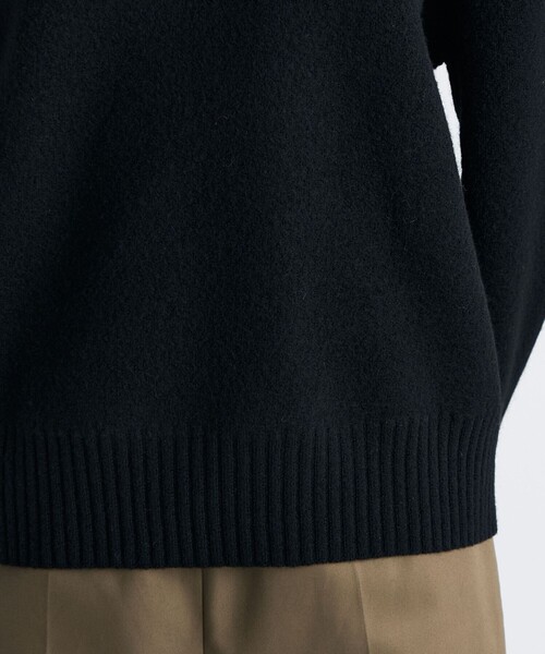 Edition（エディション） ニット セーター フェルテッドウール クルー