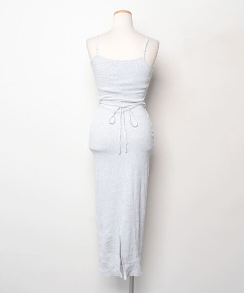 「RESEXXY」 キャミソールワンピース SMALL グレー レディース_画像2