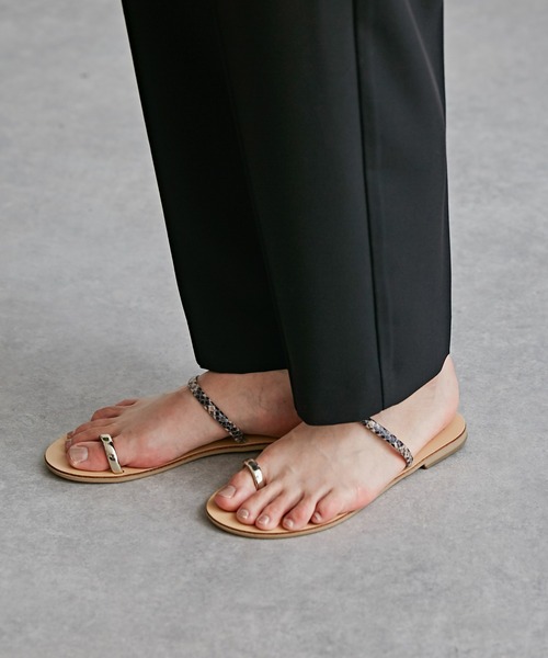 「NANO universe」 イージーパンツ X-SMALL ライム レディース_画像9