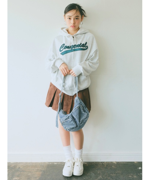 パーカー  アップリルーズZIPパーカ キッズ 子供服 女の子 | LOVETOXIC | 04