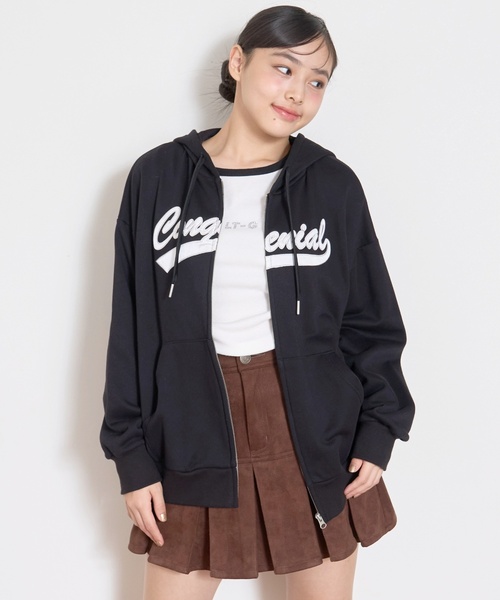パーカー  アップリルーズZIPパーカ キッズ 子供服 女の子 | LOVETOXIC | 06