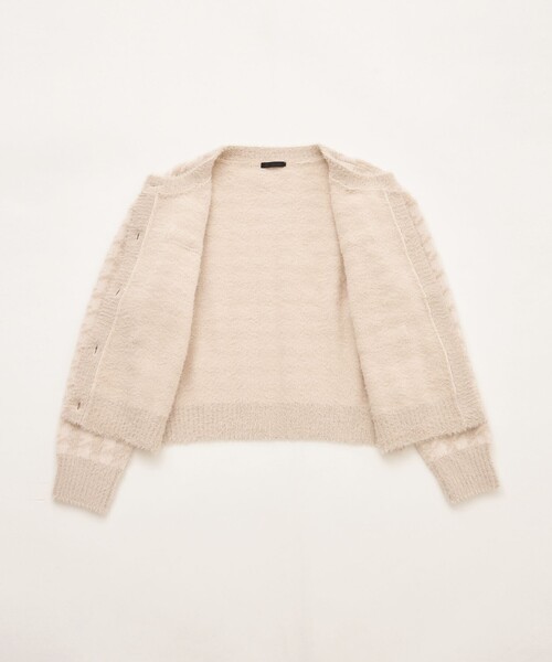 トゥービーシックカーディガン TO BE CHIC（トゥー ビー シック） カーディガン フェザー千鳥