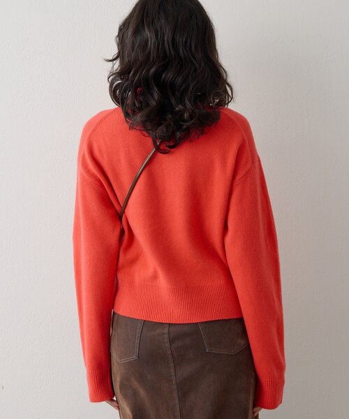 Whim Gazette ニット セーター W/Ca ZIPニットプルオーバー レディース