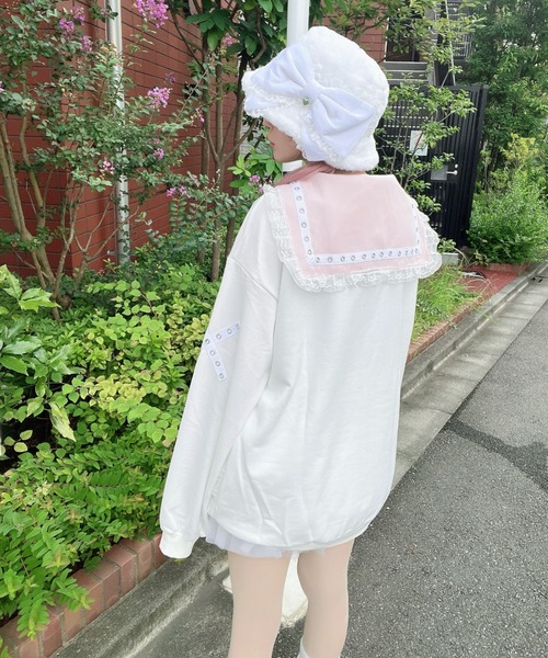 Ank Rouge（アンクルージュ） 帽子 ハット レディース フワフワリボン