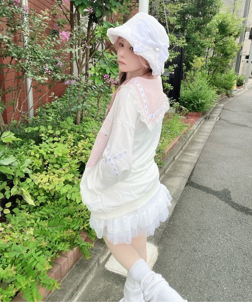 Ank Rouge（アンクルージュ） 帽子 ハット レディース フワフワリボン