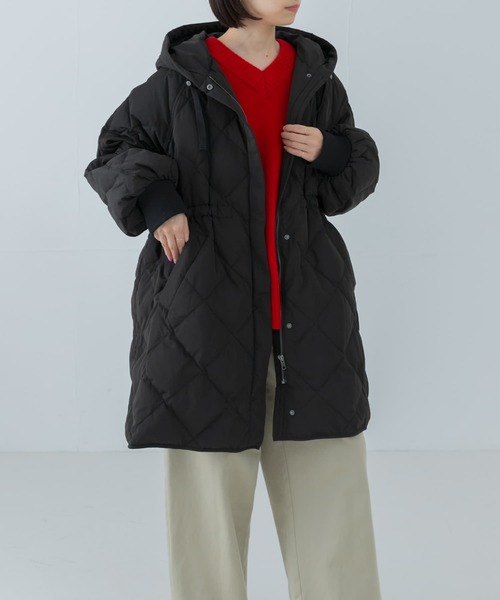 新品未使用アーバンリサーチダウンコート URBAN RESEARCH（アーバンリサーチ） ダウンコート FREE ブラック