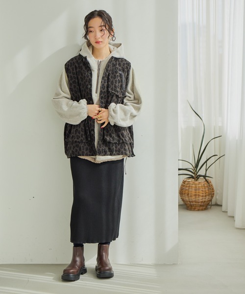 niko and…（ニコアンド） ベスト ジレ ボーイズシルエットポケベスト2