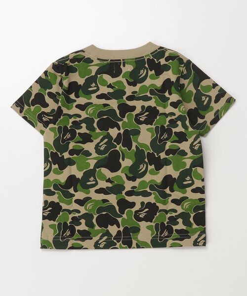 A BATHING APE（アベイシングエイプ） tシャツ ABC CAMO APE ＆ MILO