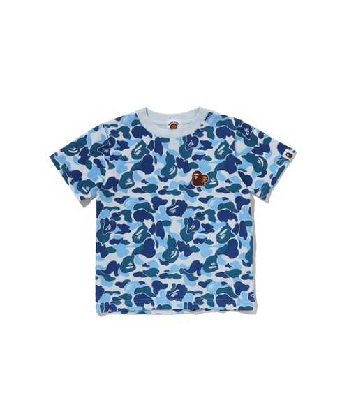 A BATHING APE（アベイシングエイプ） tシャツ ABC CAMO APE ＆ MILO